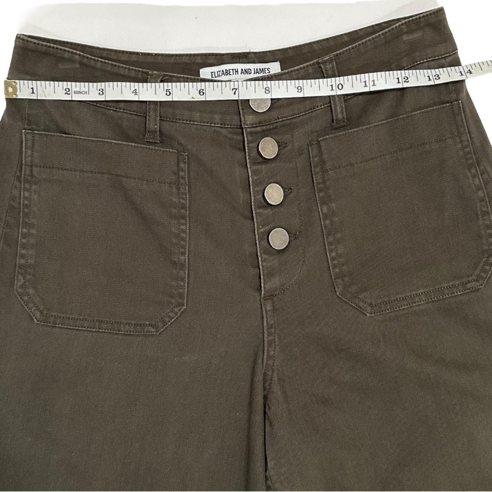 Elizabeth and James Carmine Cropped
Button Fly Wide Leg Jeans Size 26. C… - Picture 11 of 15